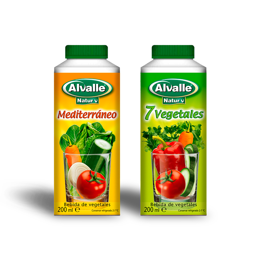 Diseño gráfico - Diseño de packaging de alimentación - Alvalle